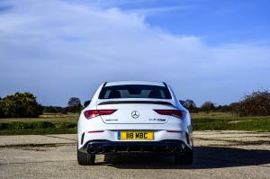 Mercedes-AMG CLA45 S 4Matic+ Aerodynamic Package 2020 года  (UK)
